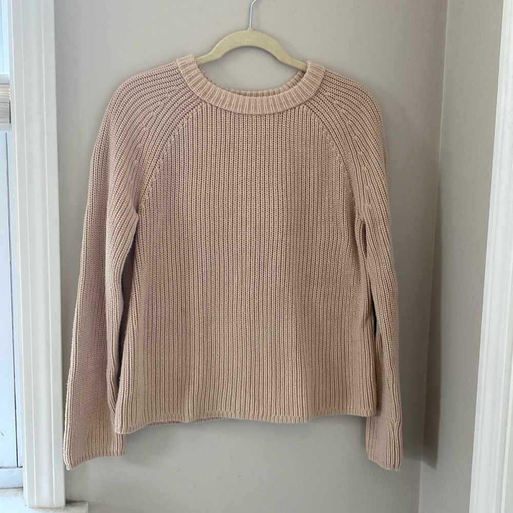 Jenni Kayne Cotton Fisherman Sweater